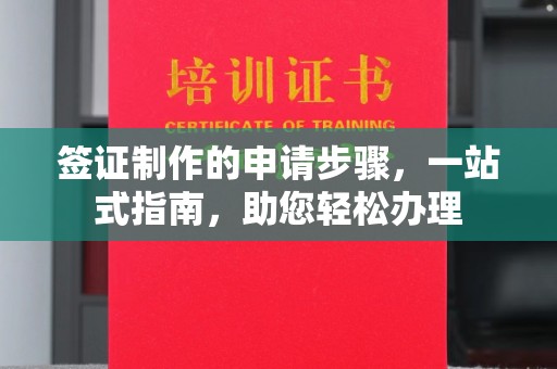 青云谱签证制作的申请步骤，一站式指南，助您轻松办理